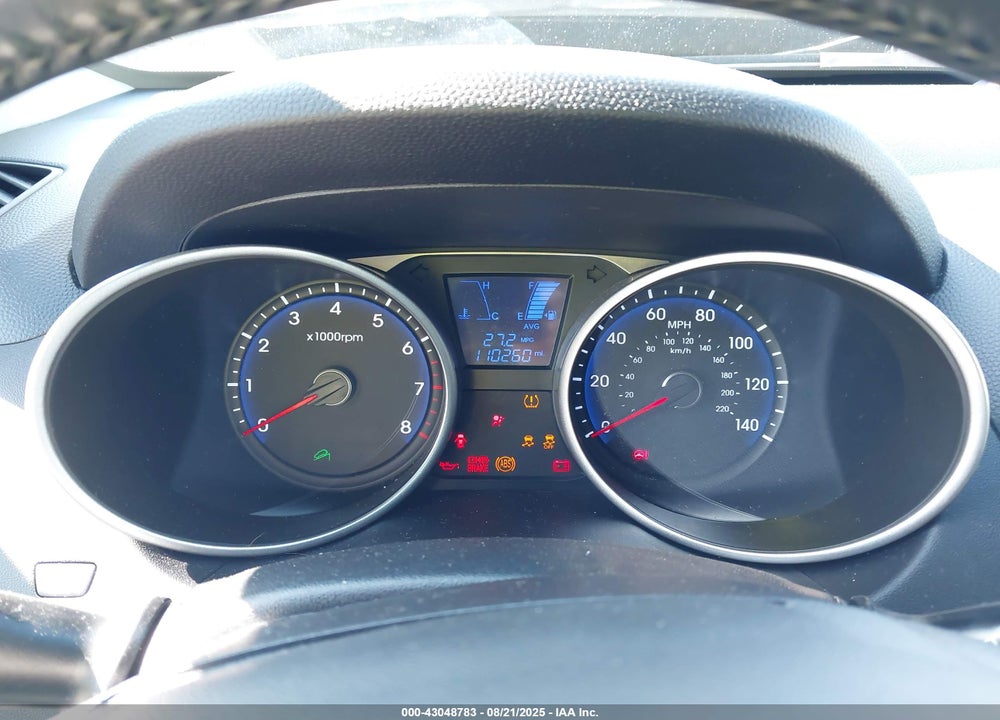 2014 HYUNDAI TUCSON SE VIN: KM8JU3AGXEU924902