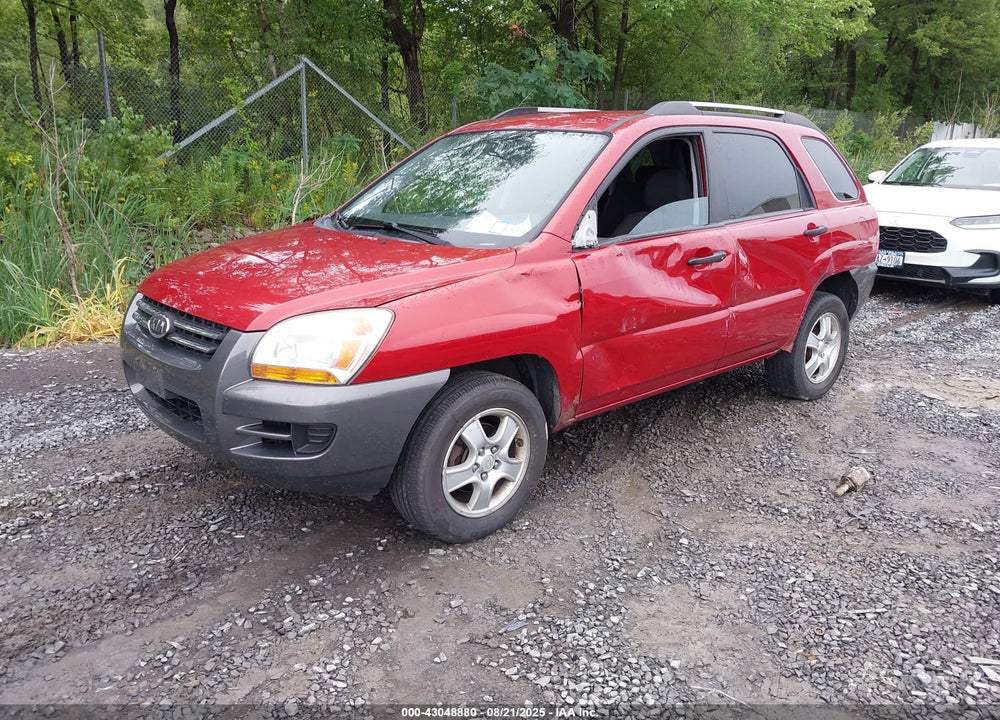 2008 KIA SPORTAGE VIN: KNDJE724X87541137