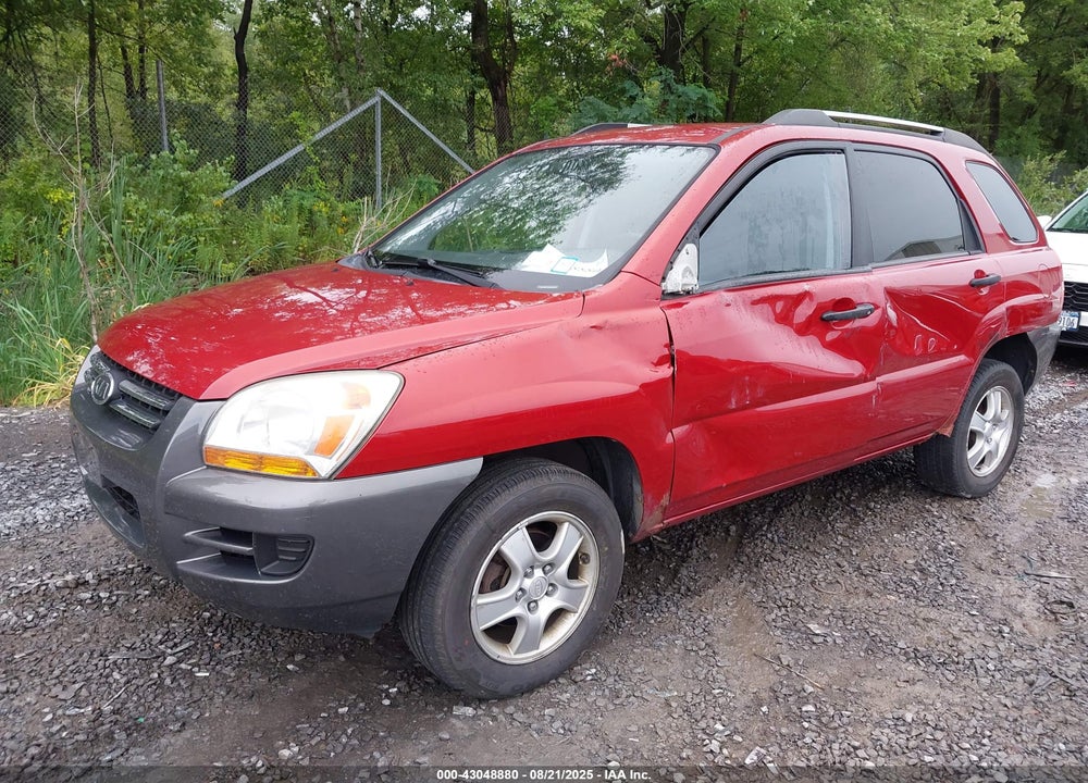 2008 KIA SPORTAGE VIN: KNDJE724X87541137
