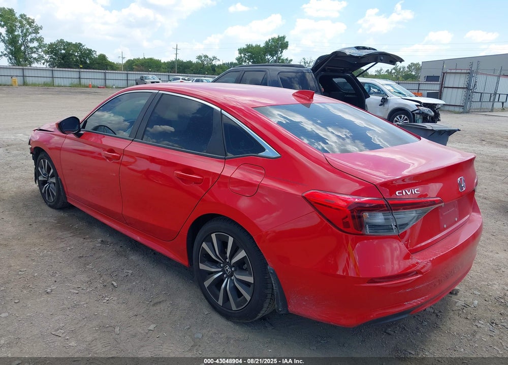 2022 HONDA CIVIC EX VIN: 2HGFE1F77NH305778