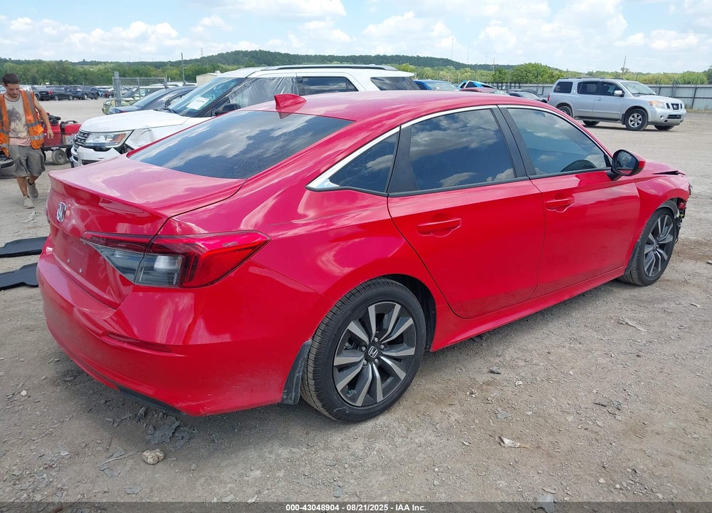 2022 HONDA CIVIC EX VIN: 2HGFE1F77NH305778