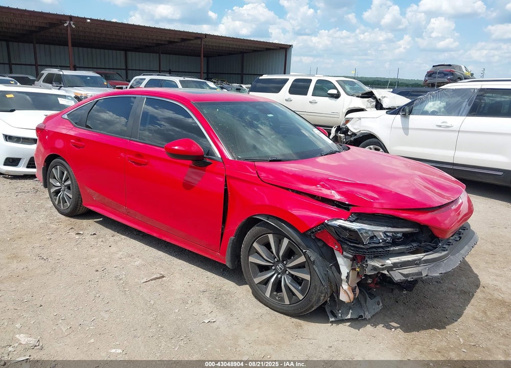 2022 HONDA CIVIC EX VIN: 2HGFE1F77NH305778