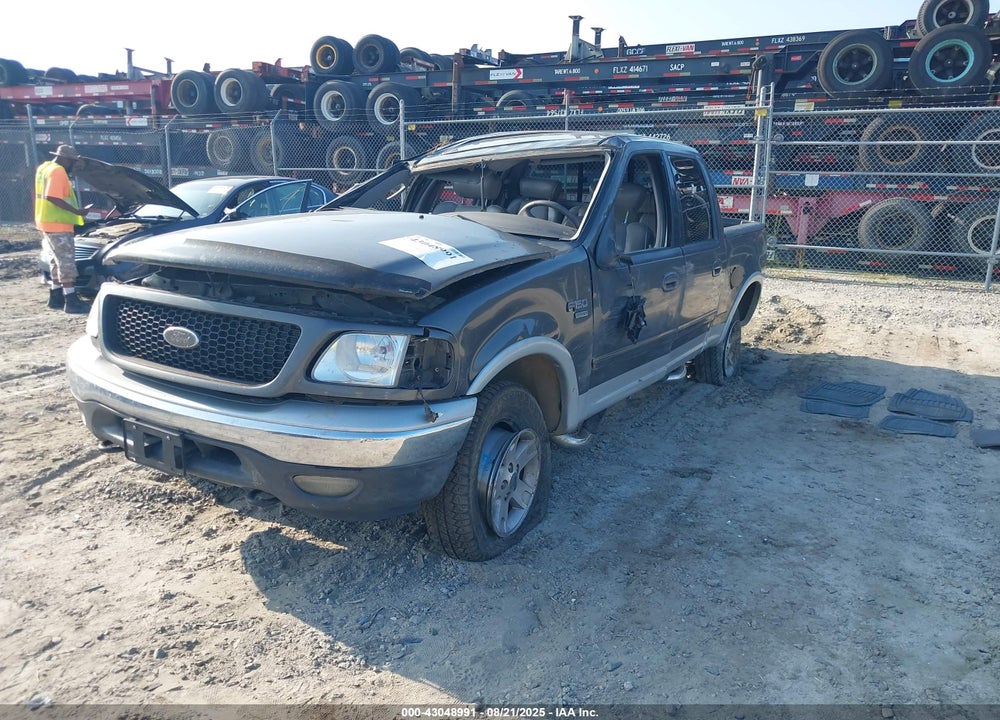 2002 FORD F-150 LARIAT/XLT VIN: 1FTRW08L82KD62539