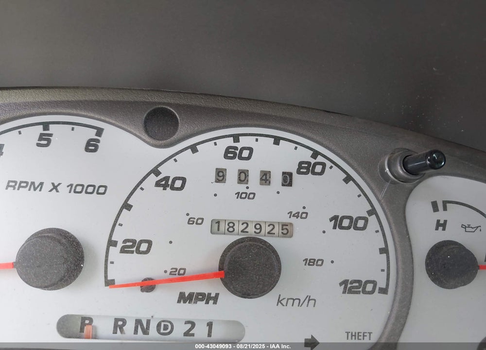 2003 FORD EXPLORER SPORT TRAC XLS/XLT VIN: 1FMZU67E93UC69817