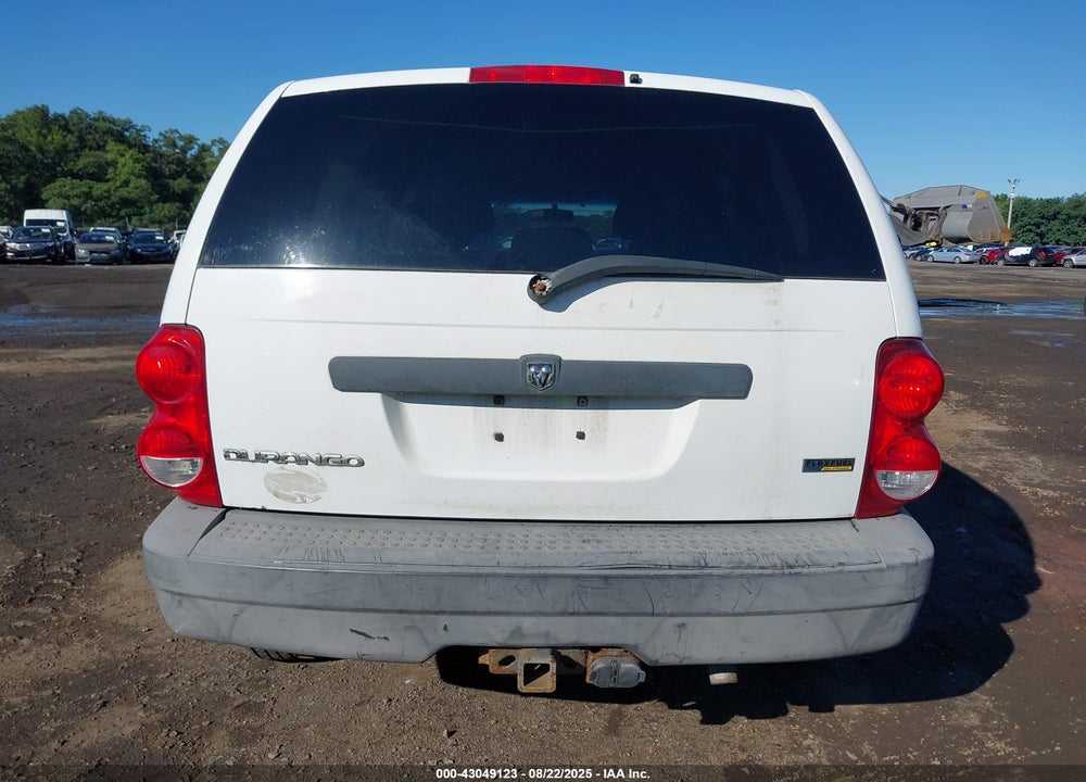 2007 DODGE DURANGO SXT VIN: 1D8HB38P47F584878