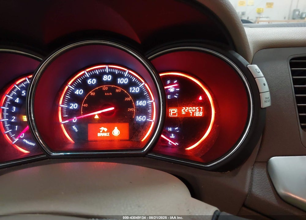 2010 NISSAN MURANO VIN: JN8AZ1MW0AW132192