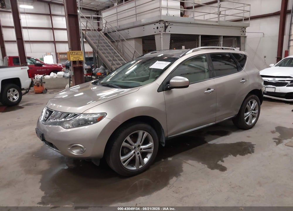 2010 NISSAN MURANO VIN: JN8AZ1MW0AW132192