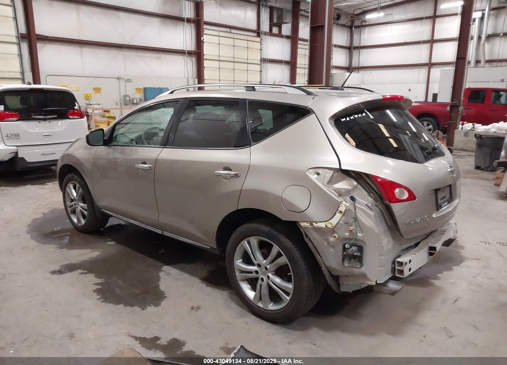 2010 NISSAN MURANO VIN: JN8AZ1MW0AW132192
