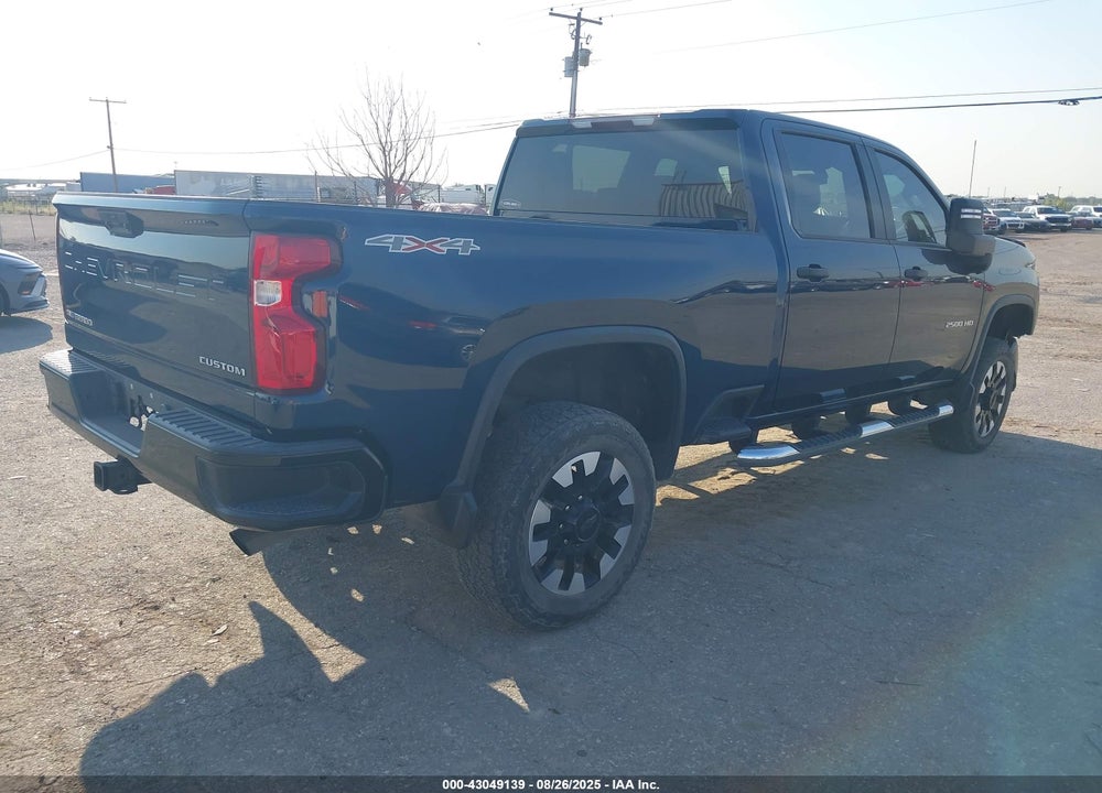 2020 CHEVROLET SILVERADO 2500HD 4WD STANDARD BED CUSTOM VIN: 1GC4YME73LF196427