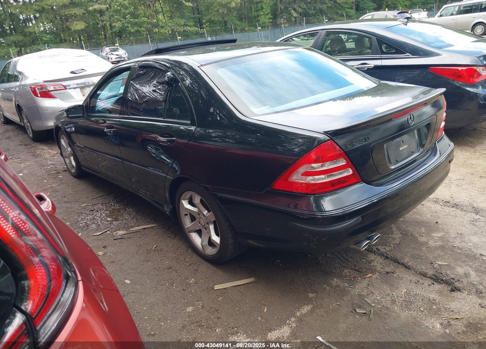 2007 MERCEDES-BENZ C CLASS VIN: WDBRF52H47F910214
