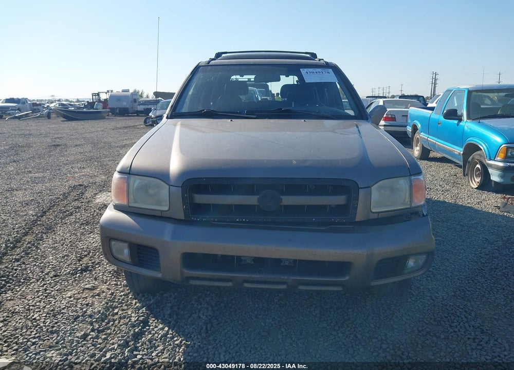 2002 NISSAN PATHFINDER LE VIN: JN8DR09Y52W714405