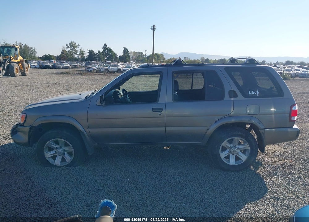 2002 NISSAN PATHFINDER LE VIN: JN8DR09Y52W714405