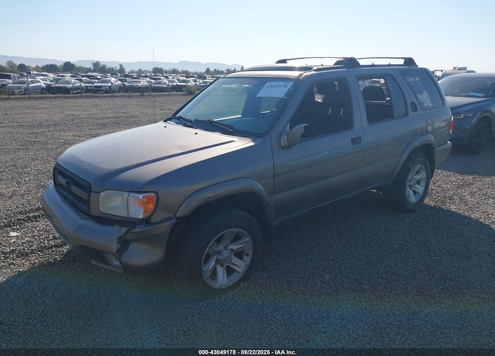 2002 NISSAN PATHFINDER LE VIN: JN8DR09Y52W714405