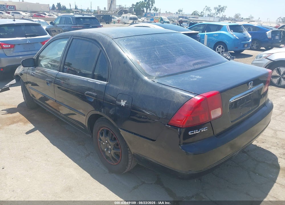 2002 HONDA CIVIC LX VIN: 2HGES165X2H587770