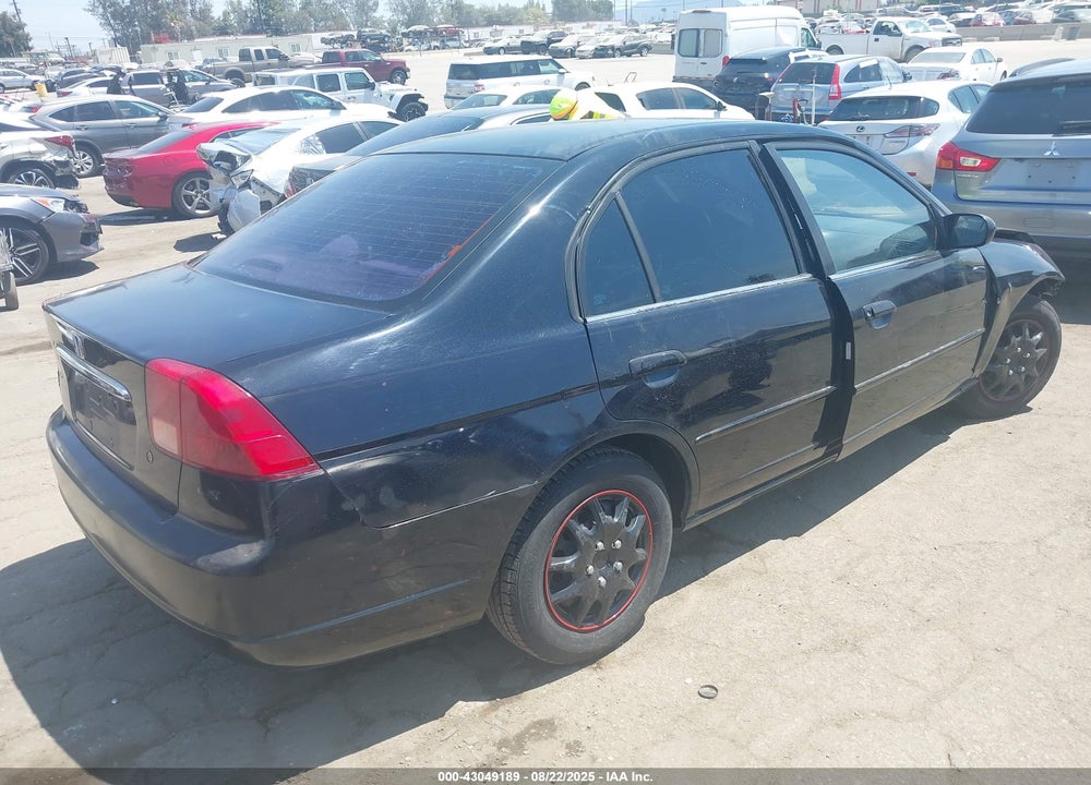 2002 HONDA CIVIC LX VIN: 2HGES165X2H587770