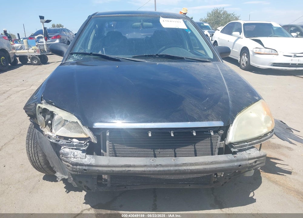 2002 HONDA CIVIC LX VIN: 2HGES165X2H587770