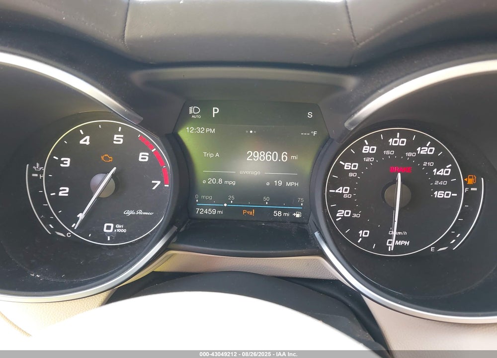 2019 ALFA ROMEO STELVIO VIN: ZASPAKBN2K7C45206
