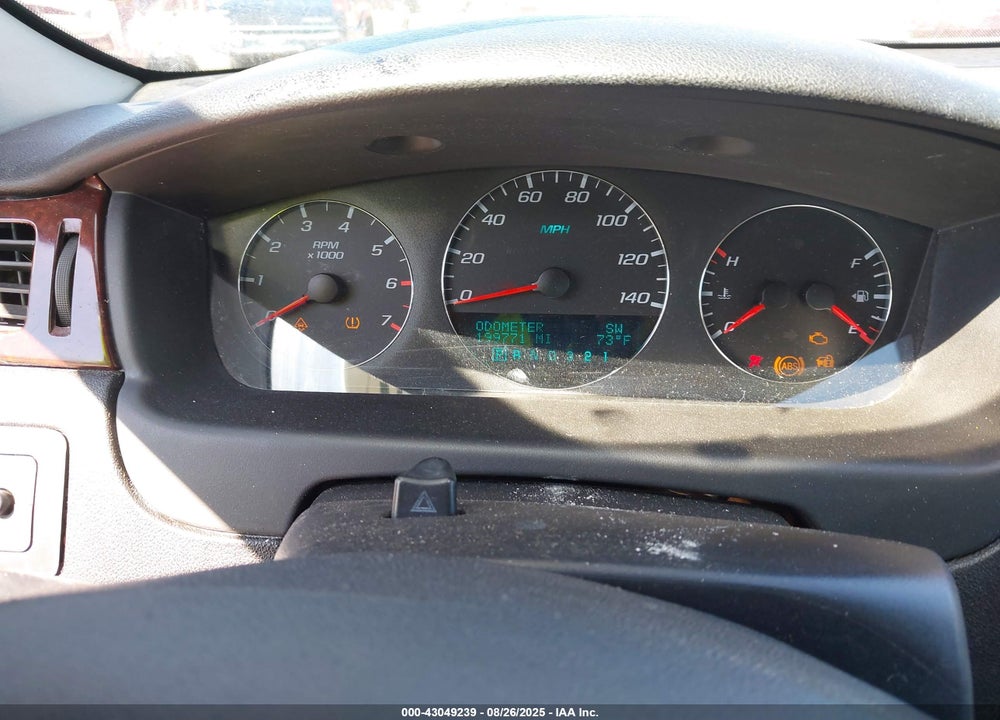 2009 CHEVROLET IMPALA VIN: 2G1WT57K991158370