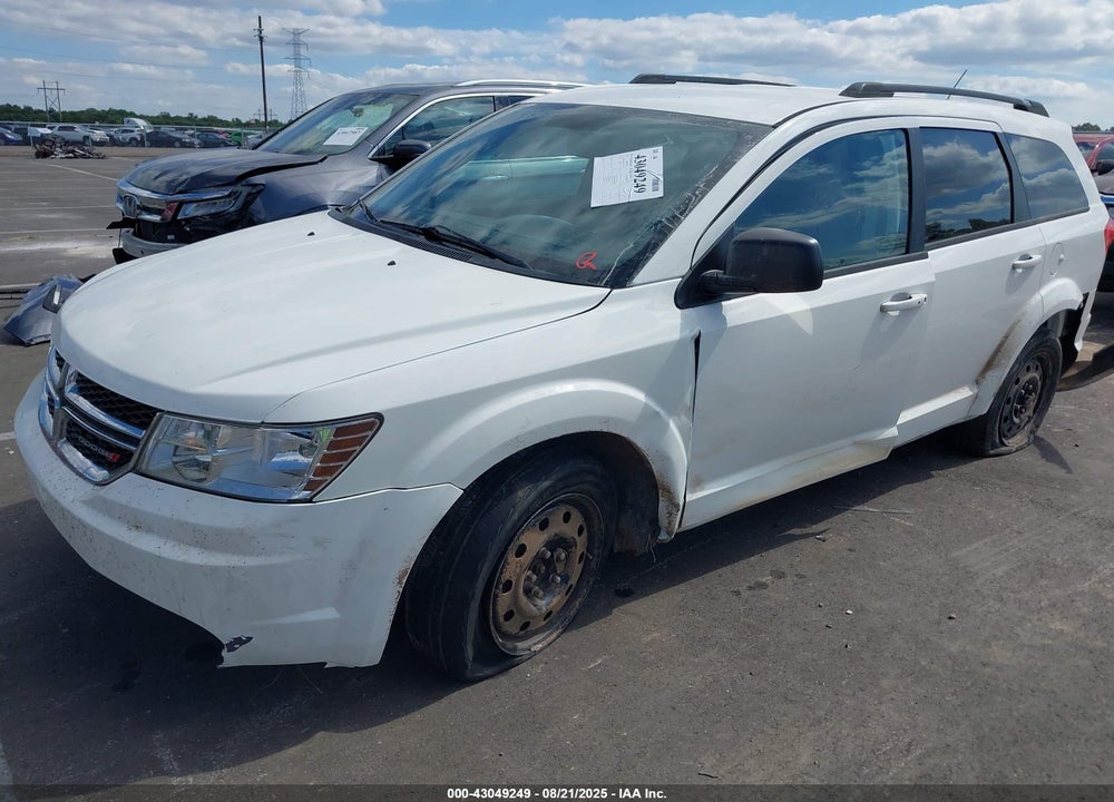 2014 DODGE JOURNEY VIN: 3C4PDCAB6ET171558