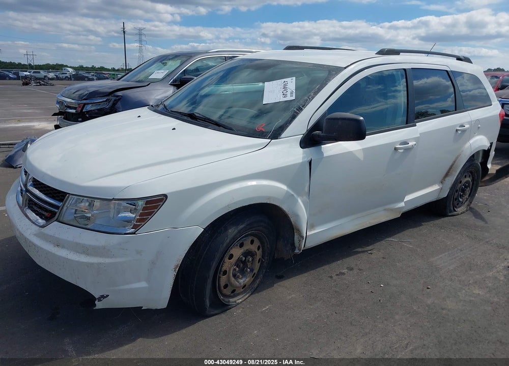 2014 DODGE JOURNEY VIN: 3C4PDCAB6ET171558