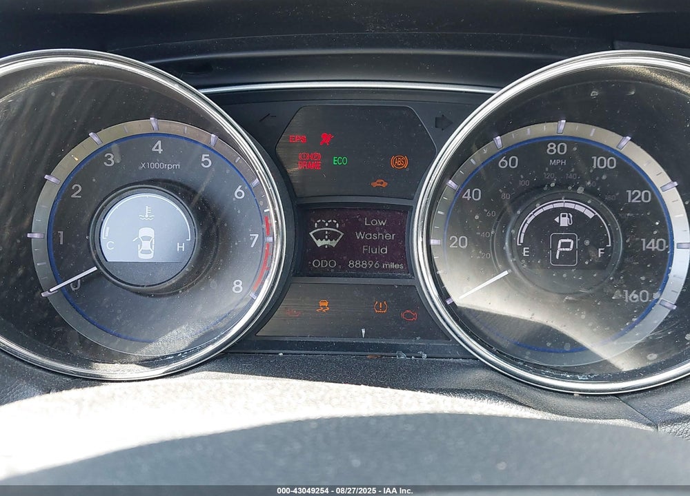 2013 HYUNDAI SONATA LIMITED VIN: 5NPEC4AC3DH803763