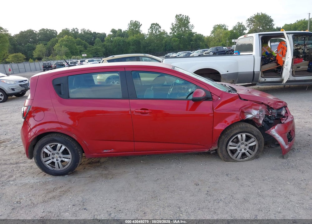2012 CHEVROLET SONIC VIN: 1G1JA6SH3C4120288
