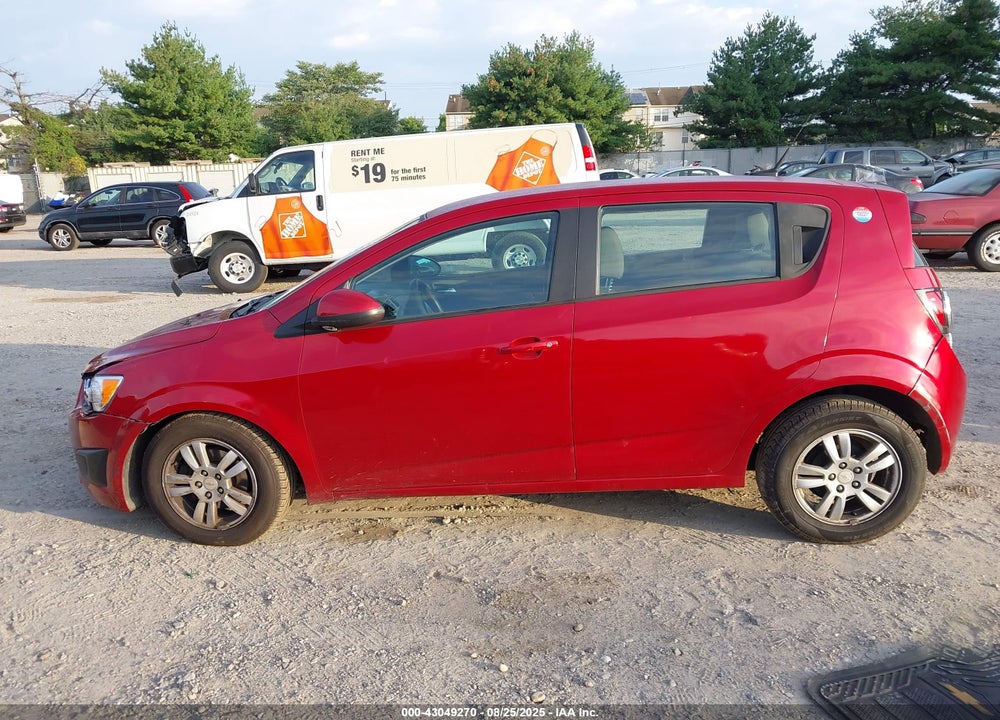 2012 CHEVROLET SONIC VIN: 1G1JA6SH3C4120288