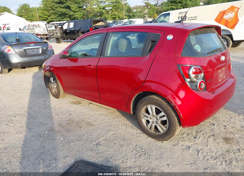 2012 CHEVROLET SONIC VIN: 1G1JA6SH3C4120288