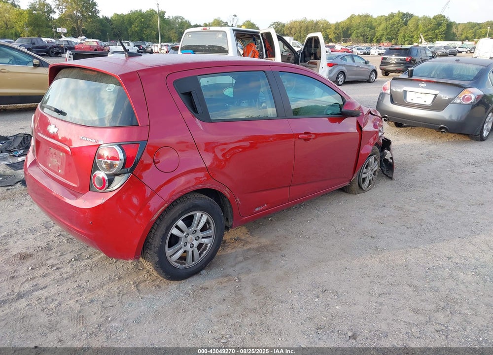 2012 CHEVROLET SONIC VIN: 1G1JA6SH3C4120288