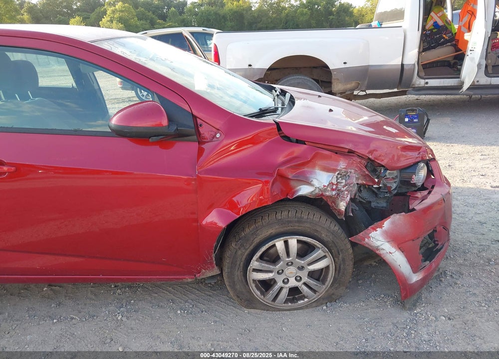 2012 CHEVROLET SONIC VIN: 1G1JA6SH3C4120288