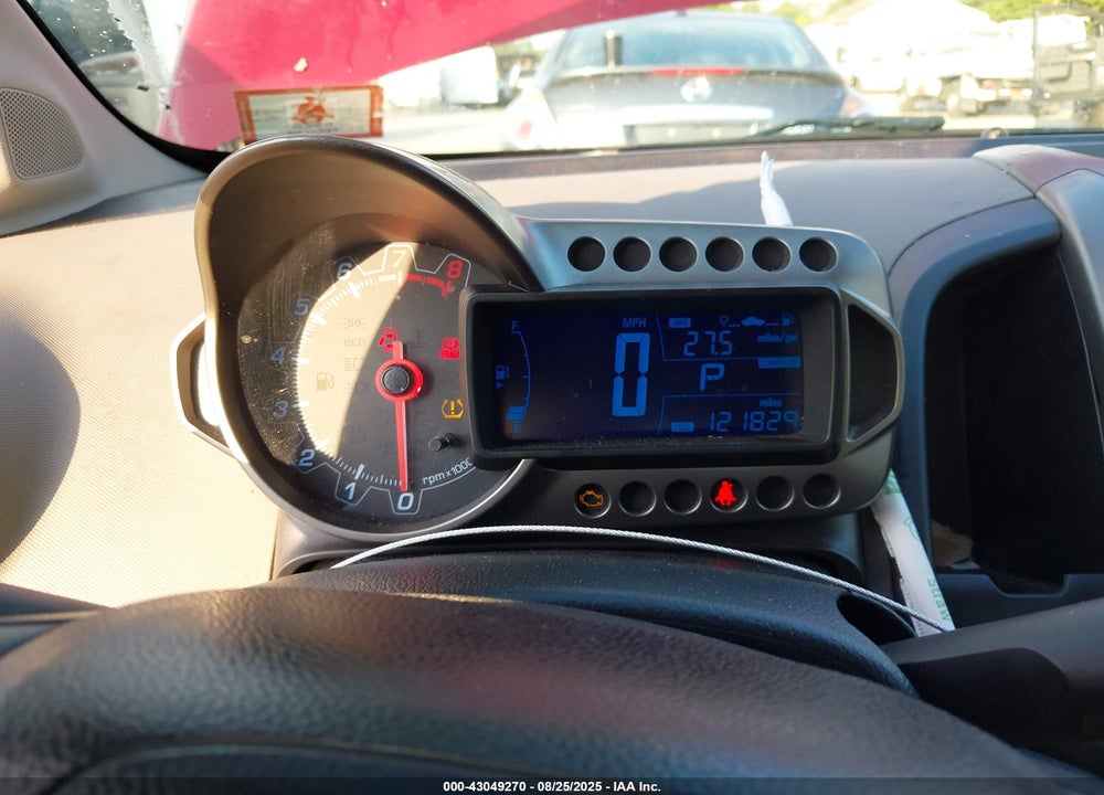 2012 CHEVROLET SONIC VIN: 1G1JA6SH3C4120288