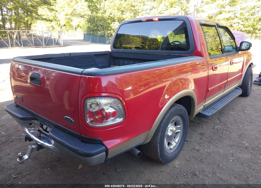 2001 FORD F-150 VIN: 1FTRW07W81KD87953