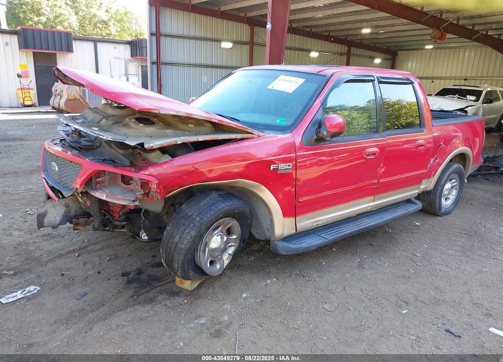 2001 FORD F-150 VIN: 1FTRW07W81KD87953