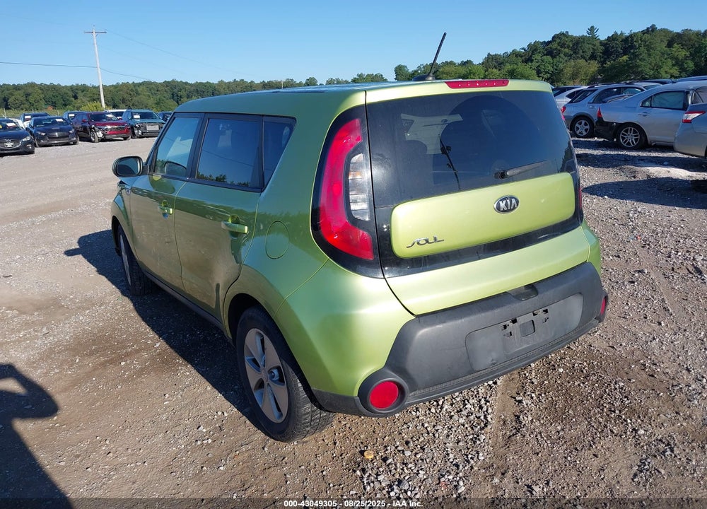 2016 KIA SOUL VIN: KNDJN2A27G7844457
