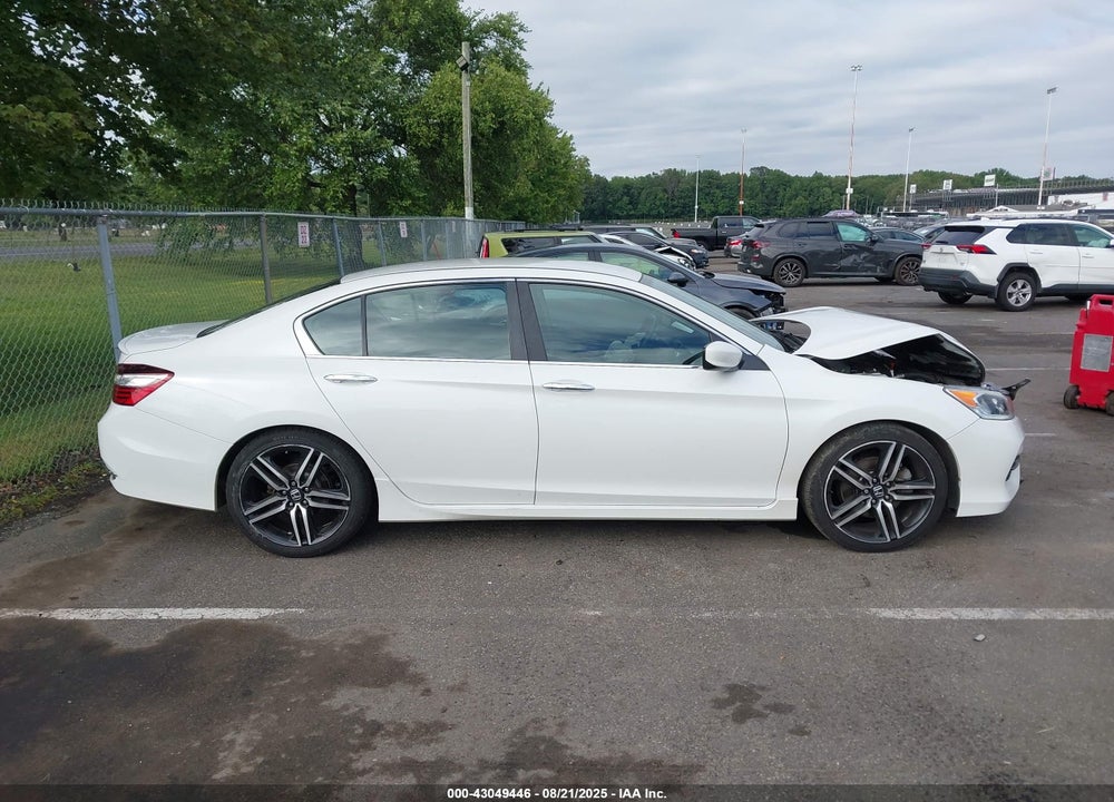 2017 HONDA ACCORD SPORT VIN: 1HGCR2F50HA275800