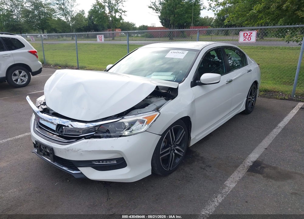 2017 HONDA ACCORD SPORT VIN: 1HGCR2F50HA275800