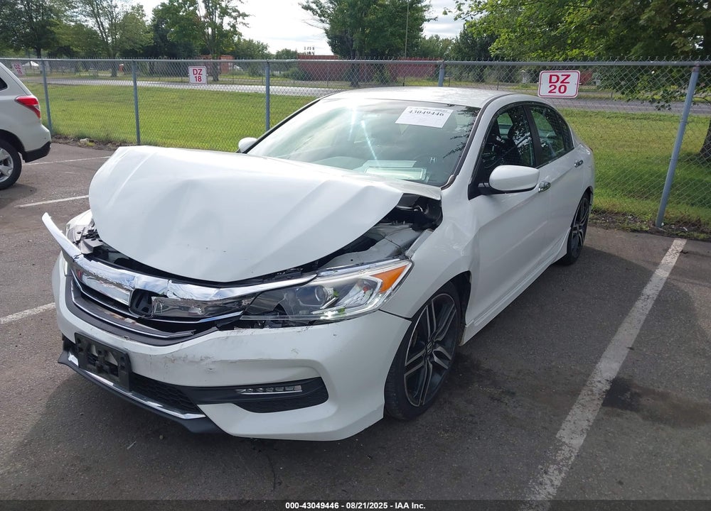 2017 HONDA ACCORD SPORT VIN: 1HGCR2F50HA275800