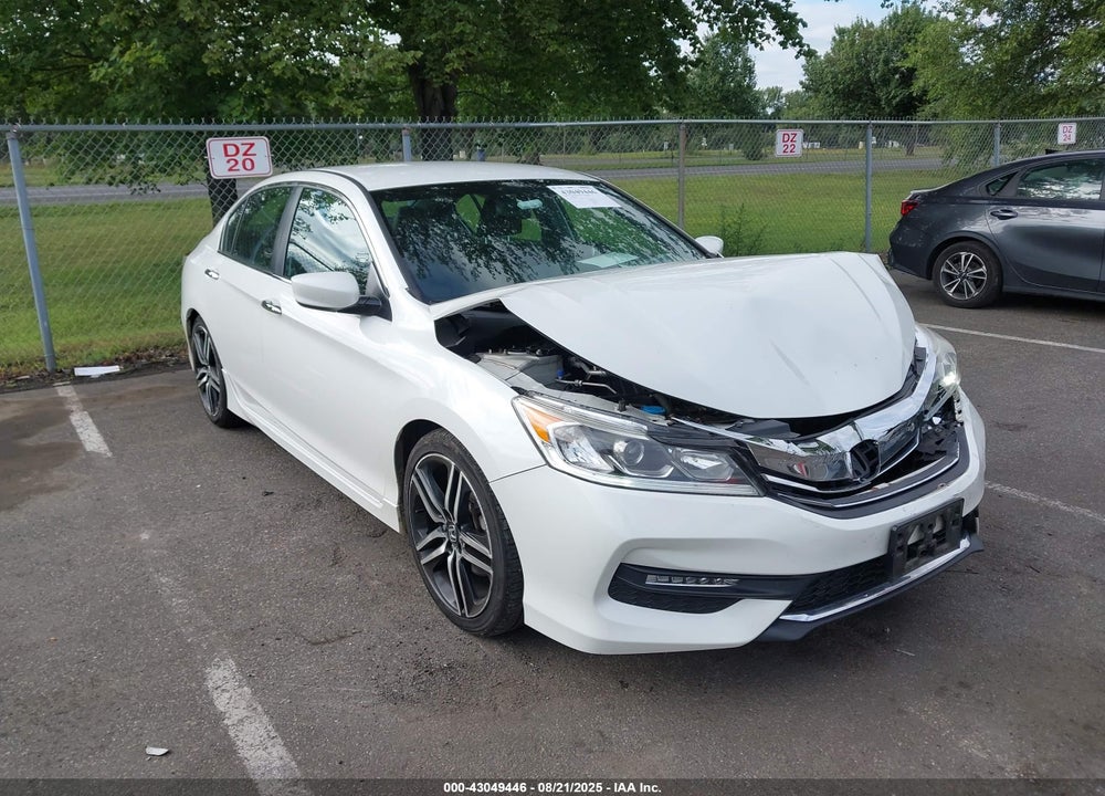 2017 HONDA ACCORD SPORT VIN: 1HGCR2F50HA275800