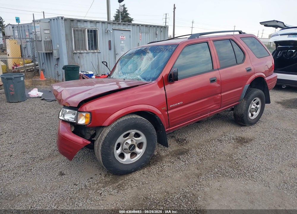 2001 ISUZU RODEO LS 3.2L/LS 3.2L V6/LSE 3.2L V6/S/S 3.2L V6 VIN: 4S2DM58W014354790