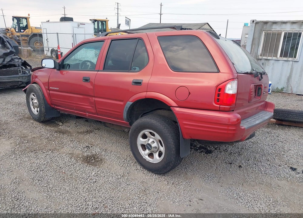 2001 ISUZU RODEO LS 3.2L/LS 3.2L V6/LSE 3.2L V6/S/S 3.2L V6 VIN: 4S2DM58W014354790