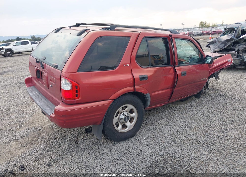2001 ISUZU RODEO LS 3.2L/LS 3.2L V6/LSE 3.2L V6/S/S 3.2L V6 VIN: 4S2DM58W014354790