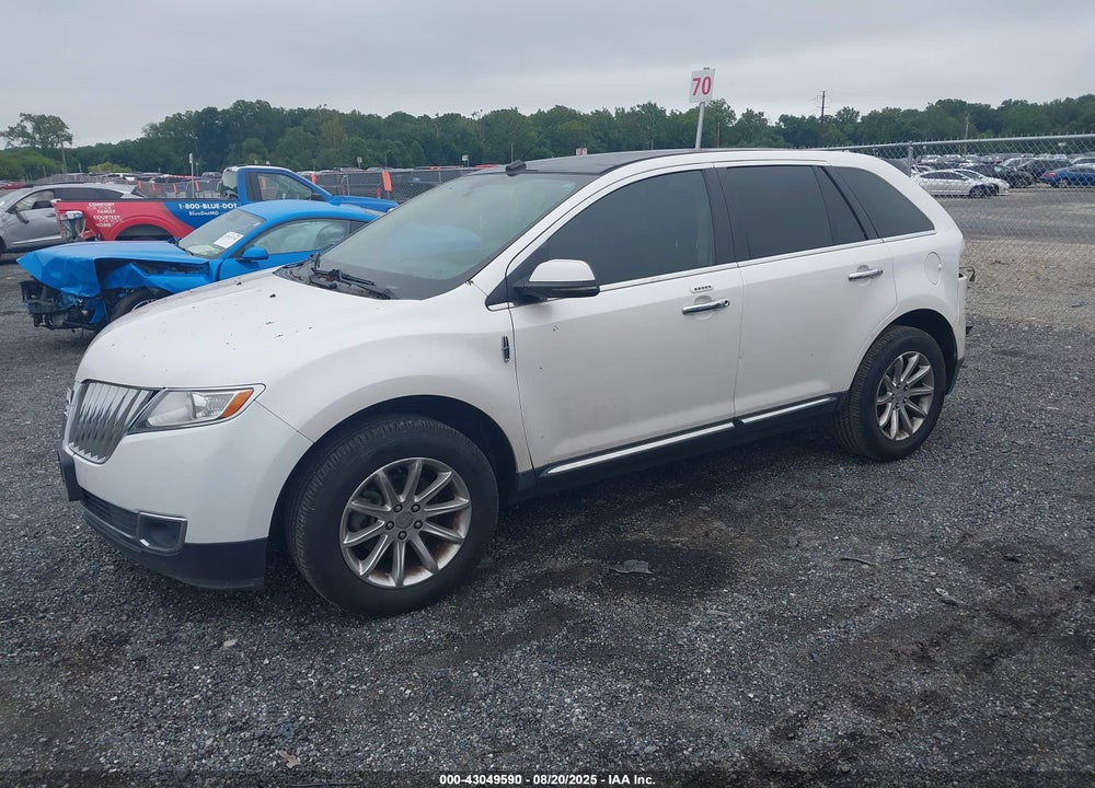 2012 LINCOLN MKX VIN: 2LMDJ6JK4CBL11967