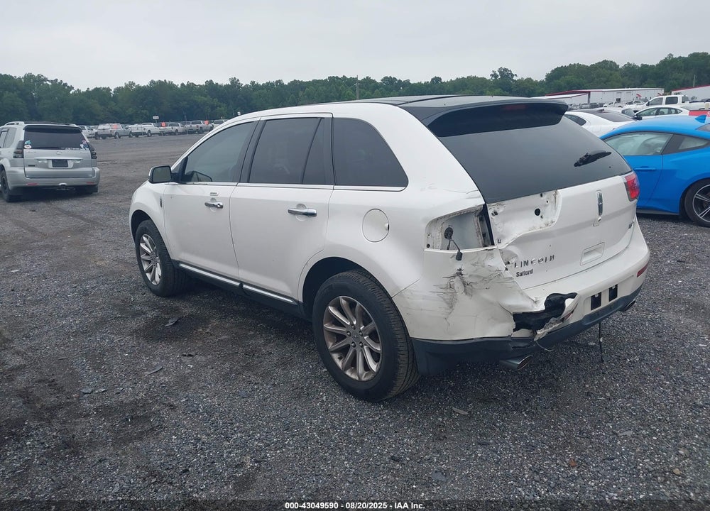 2012 LINCOLN MKX VIN: 2LMDJ6JK4CBL11967