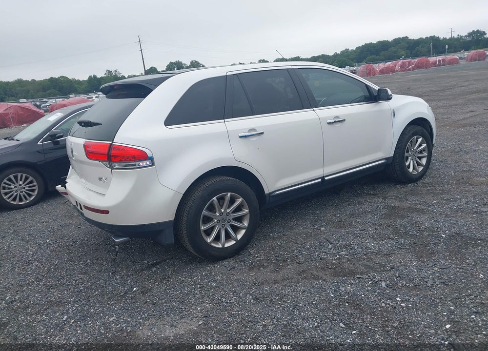 2012 LINCOLN MKX VIN: 2LMDJ6JK4CBL11967