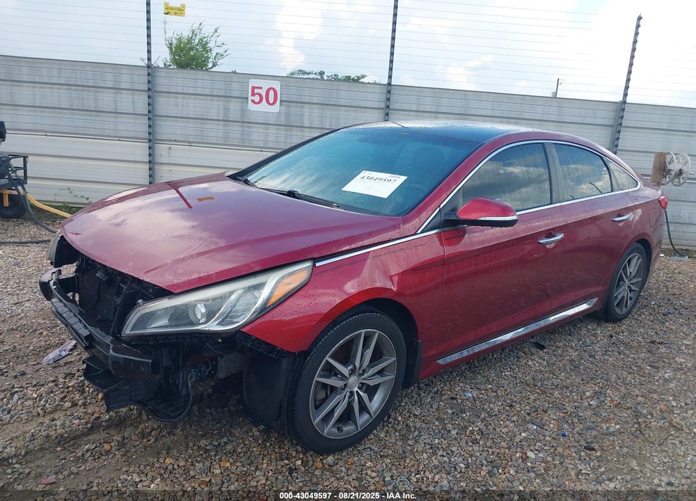2016 HYUNDAI SONATA SPORT 2.0T VIN: 5NPE34AB6GH406687