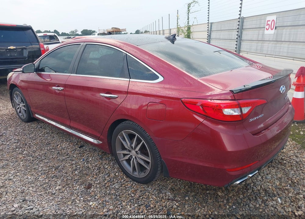 2016 HYUNDAI SONATA SPORT 2.0T VIN: 5NPE34AB6GH406687