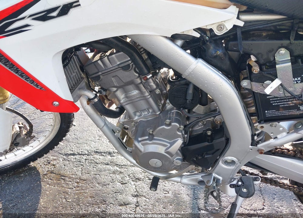 2013 HONDA CRF250 L VIN: MLHMD3810D5003412
