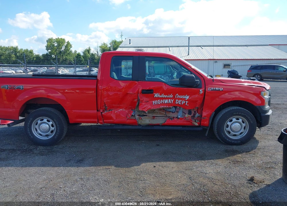 2015 FORD F-150 XL VIN: 1FTFX1EF5FKE44075