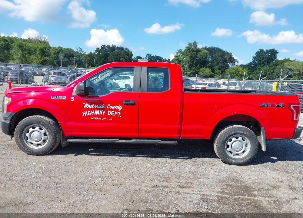 2015 FORD F-150 XL VIN: 1FTFX1EF5FKE44075