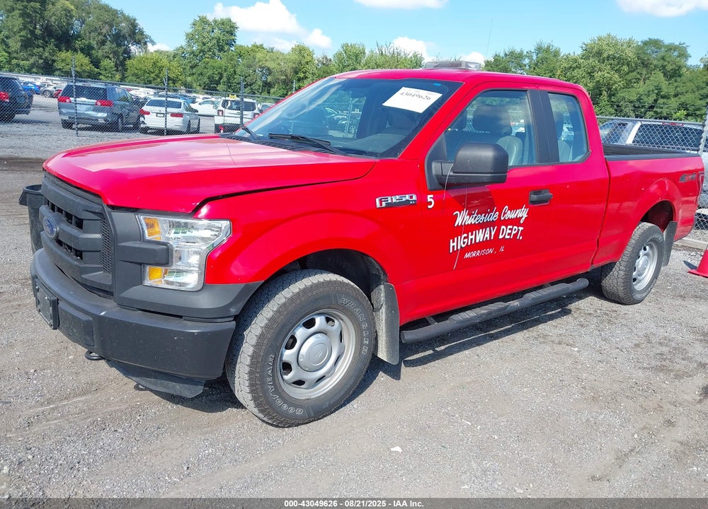 2015 FORD F-150 XL VIN: 1FTFX1EF5FKE44075